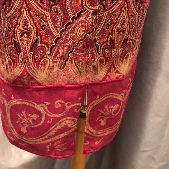 Valerie Stevens petites all silk lined dress 10 P. Side zipper - Picture 6 of 11